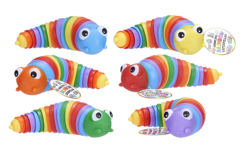 Rainbow Caterpillar Fidget Toys Multi-Sensory World 