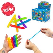 Stretchy Worms Sensory Toys Multi-Sensory World 