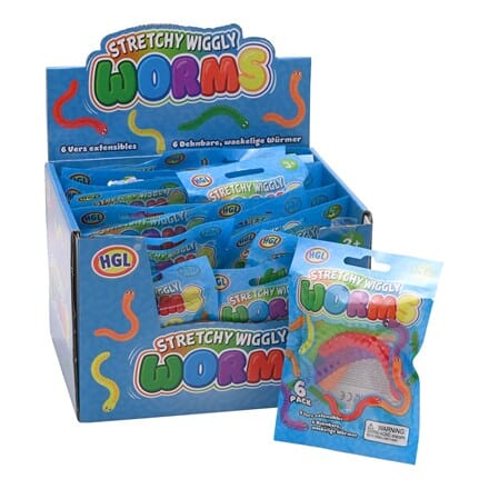 Stretchy Worms Sensory Toys Multi-Sensory World 